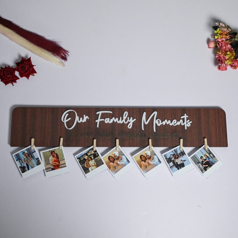 Family Moment Board Light Brown,Brown